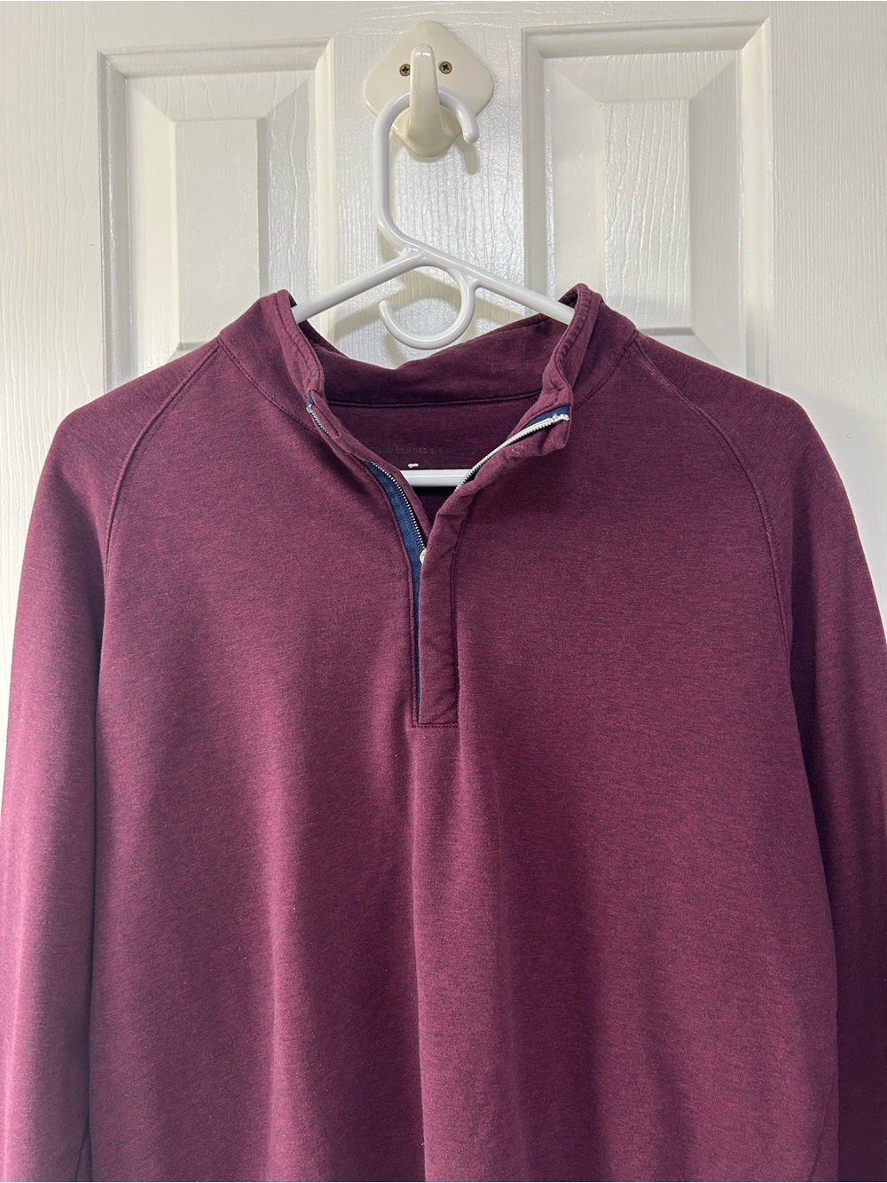 Holderness & Bourne Mens Quarter Zip Pullover - Picture 4 of 12
